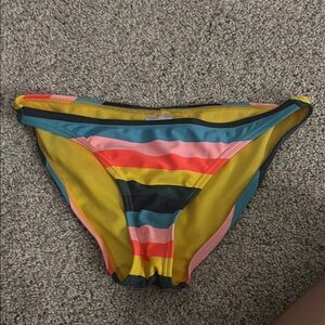 Xhilaration Multicolor Striped Bikini Bottom